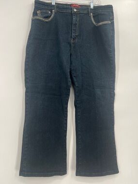 Size 22  Blue Dark Wash JeanBay Jeans